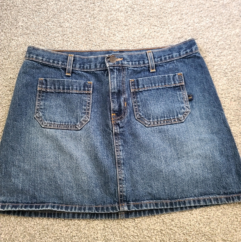 Vintage Abercrombie and Fitch Denim Skirt